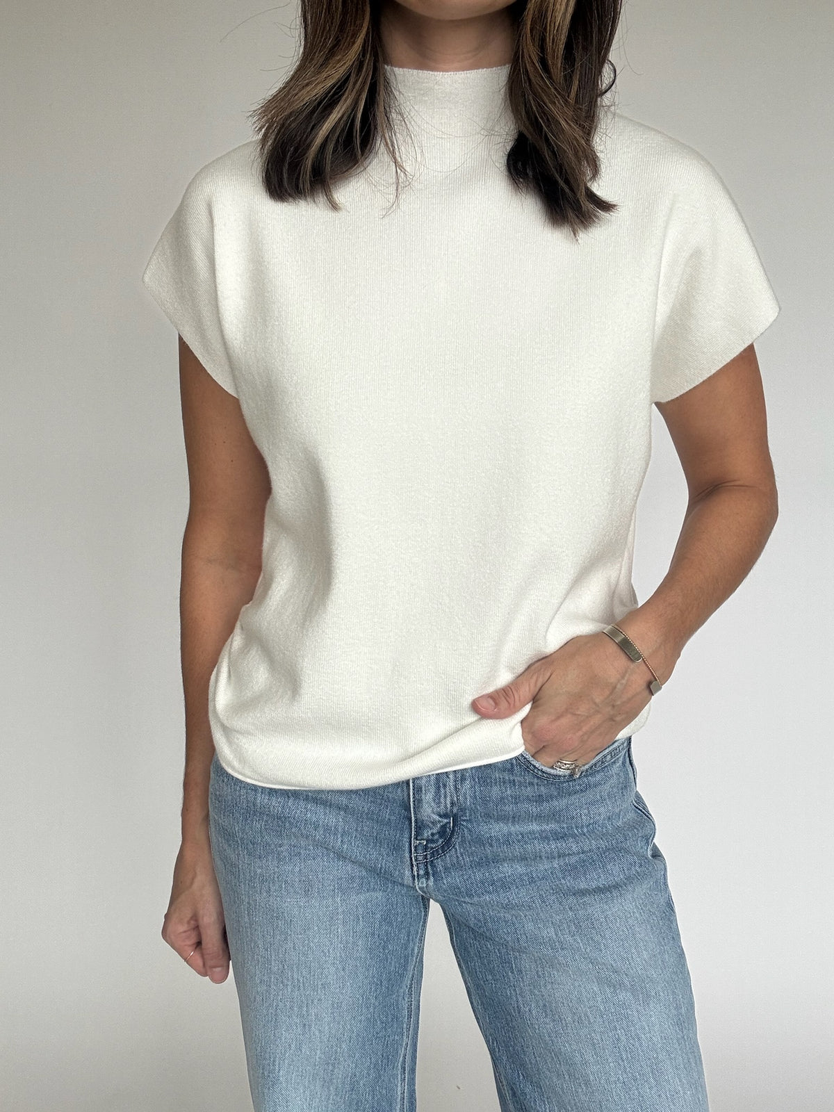 Off White Sweater Vest