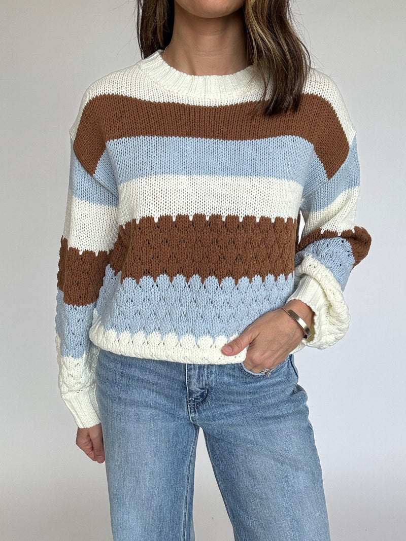 Josie Striped Sweater | FINAL SALE