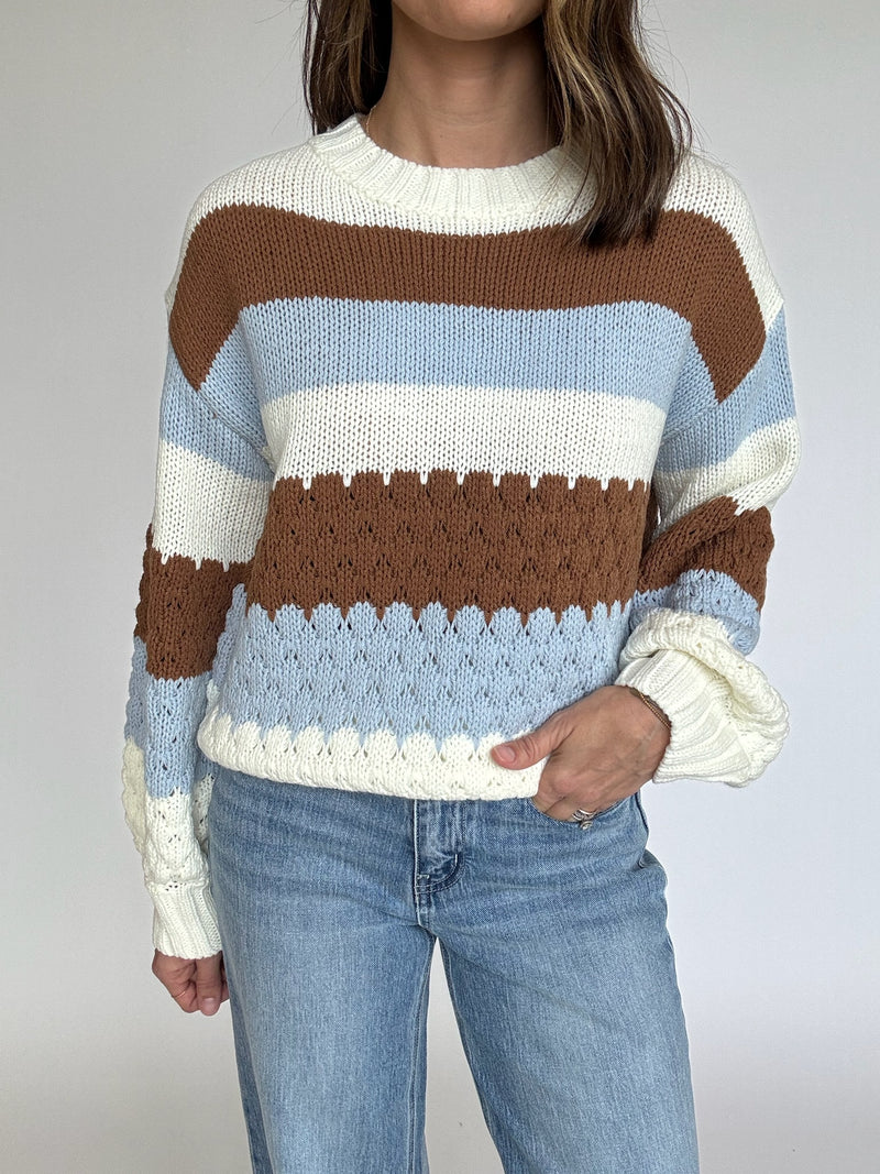 Josie Striped Sweater | FINAL SALE