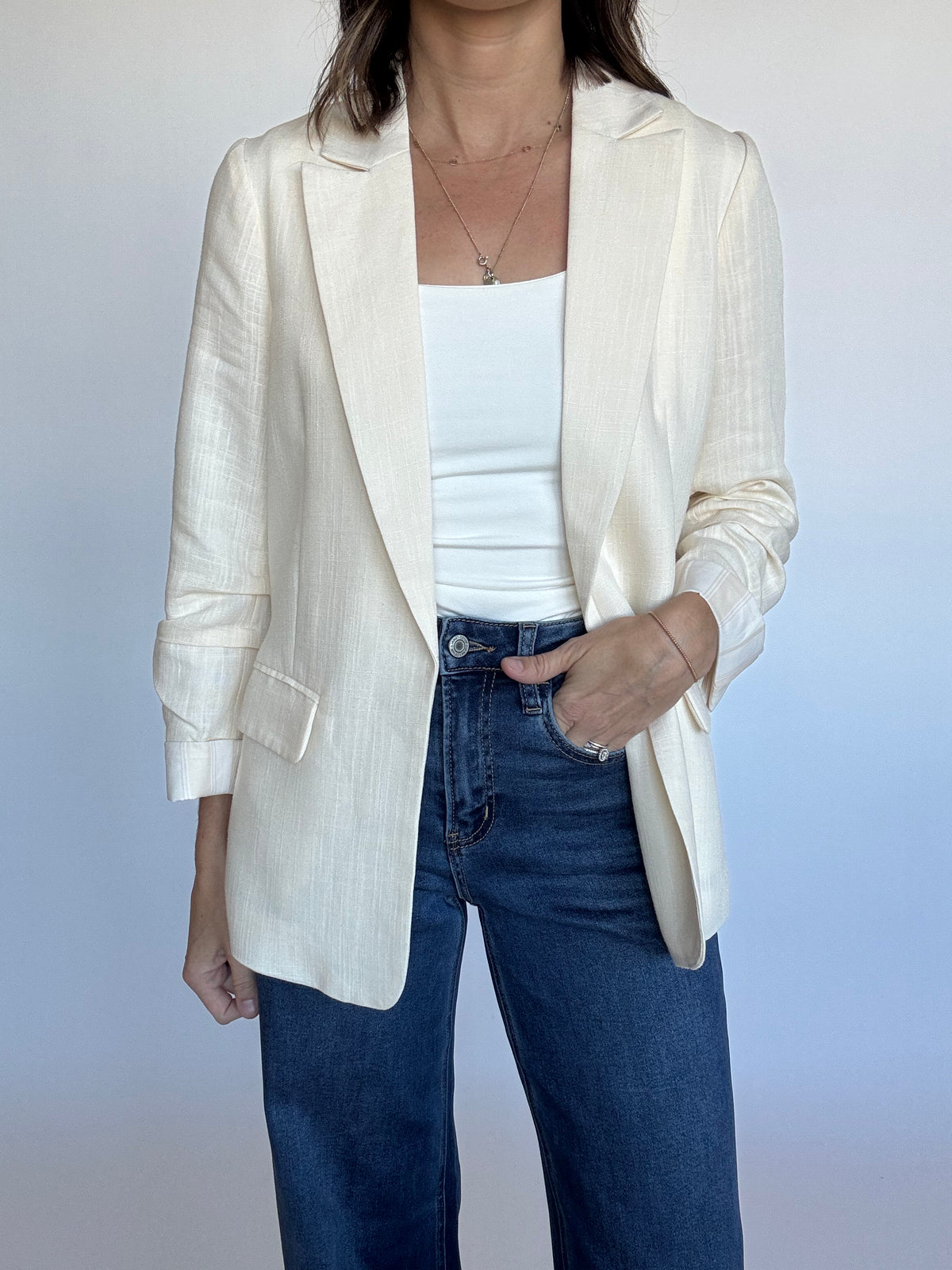 Ecru Blazer