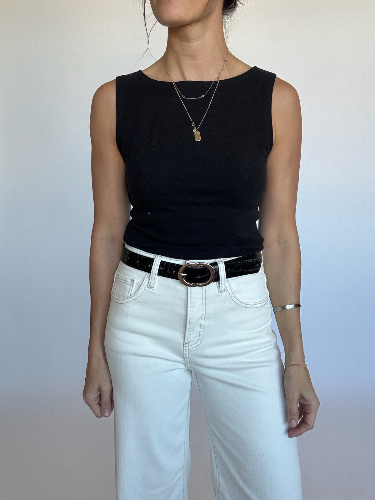 Lara Tank Top - Black