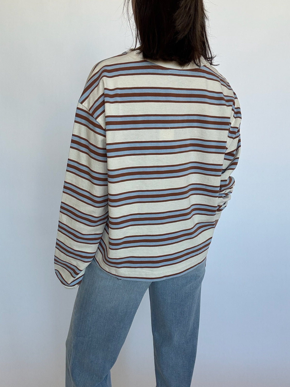 Bailey Striped Long Sleeve Tee