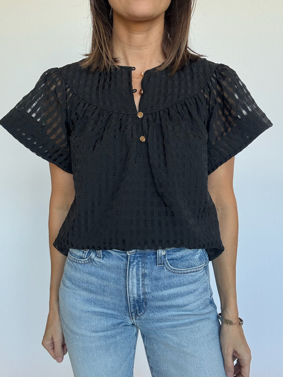 Ryan Flutter Sleeve Top