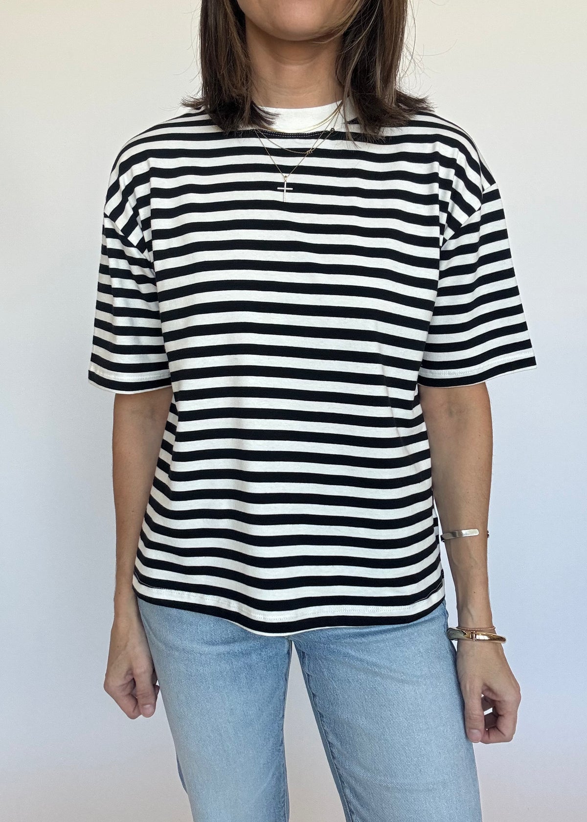 Lennon Essential Striped Tee