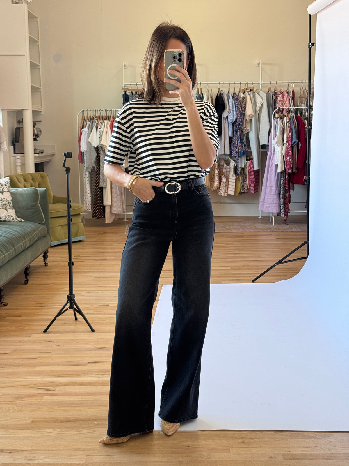 Lennon Essential Striped Tee