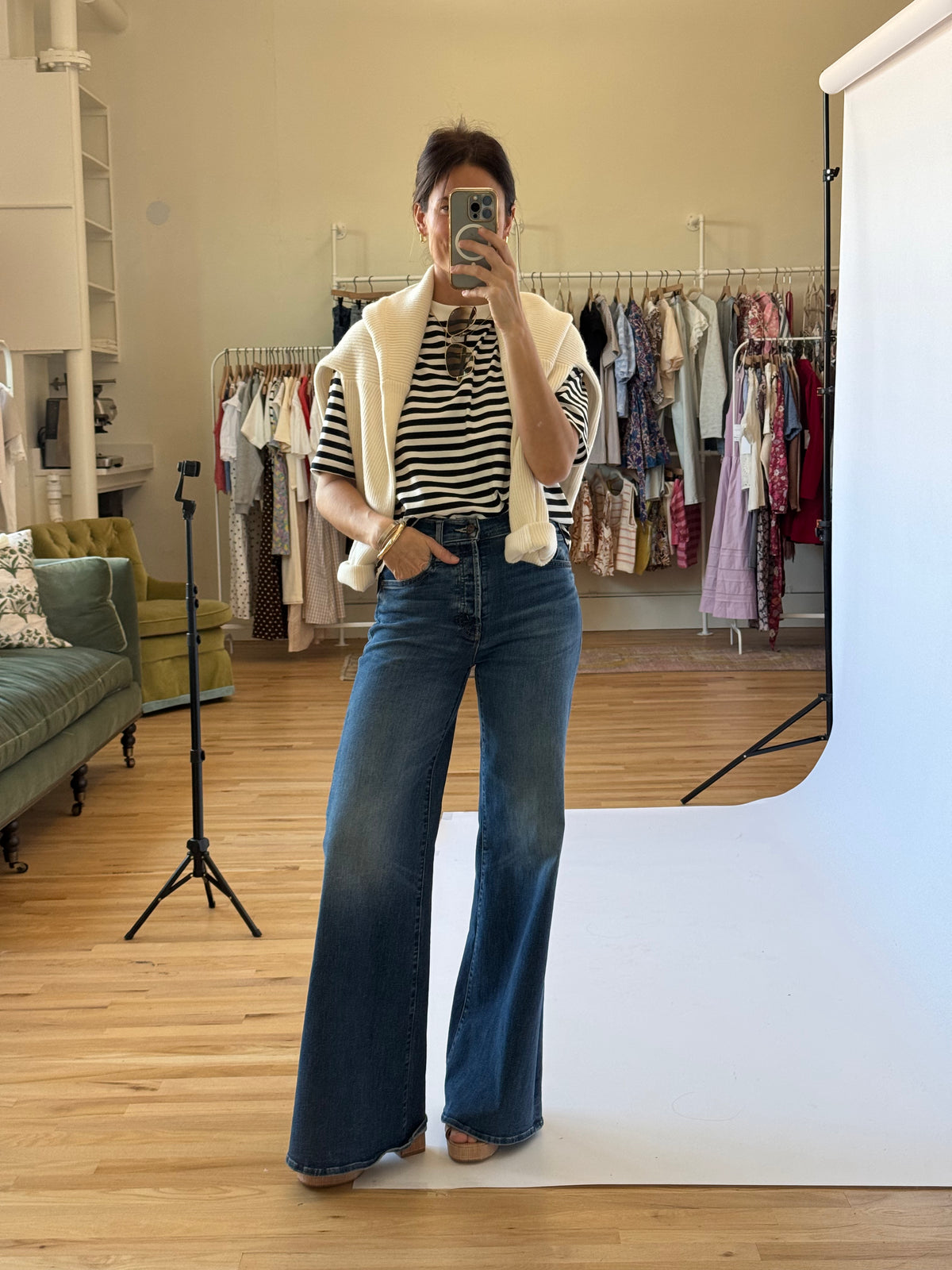 Lennon Essential Striped Tee