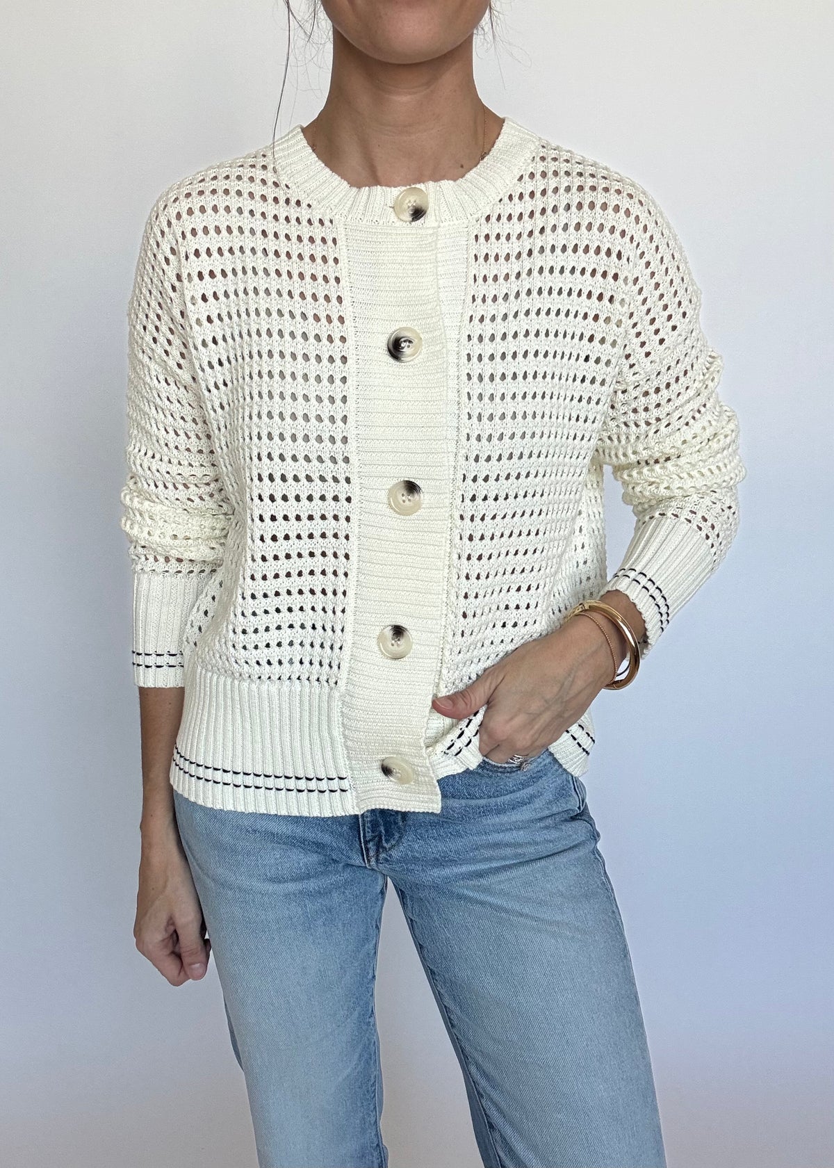 Loey Crochet Cardigan