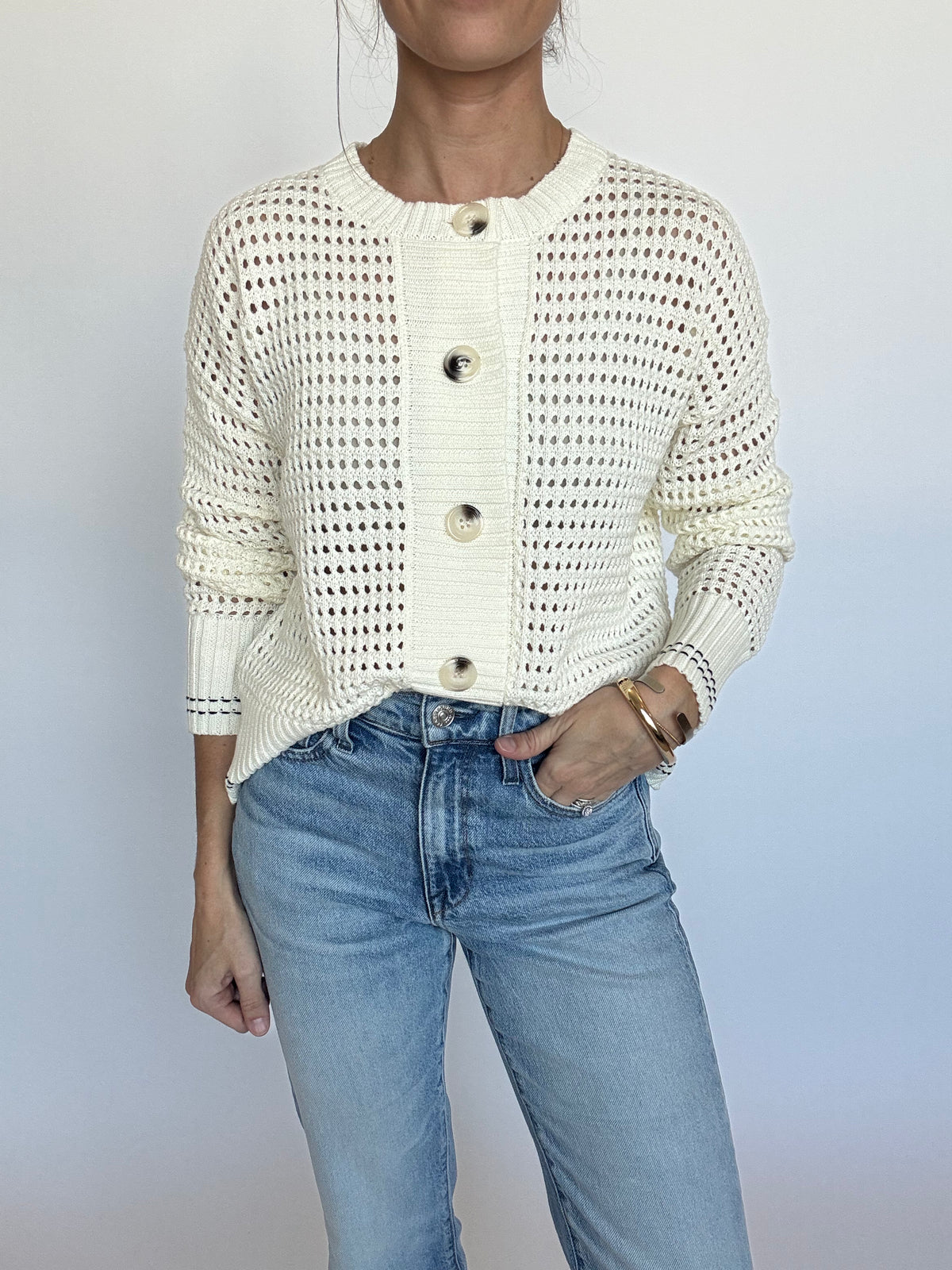 Loey Crochet Cardigan