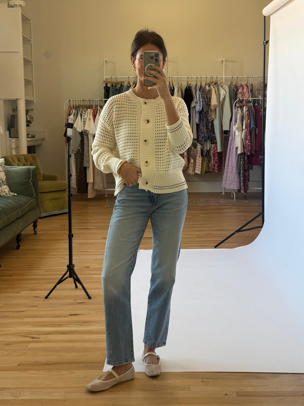 Loey Crochet Cardigan