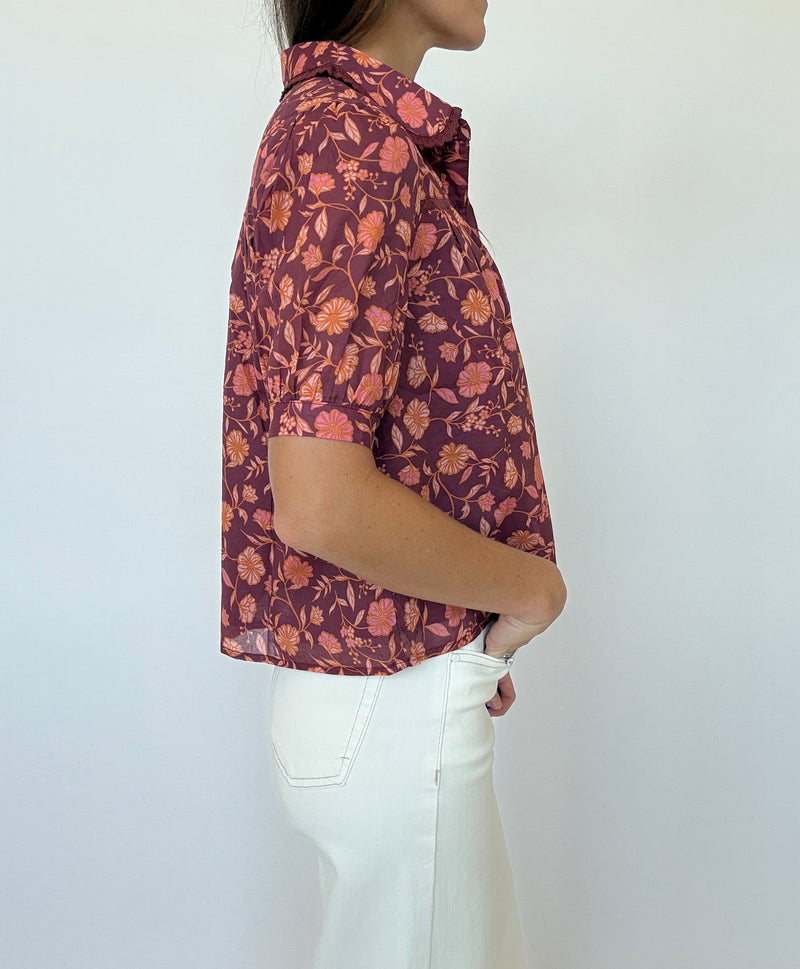 Ember Floral Top