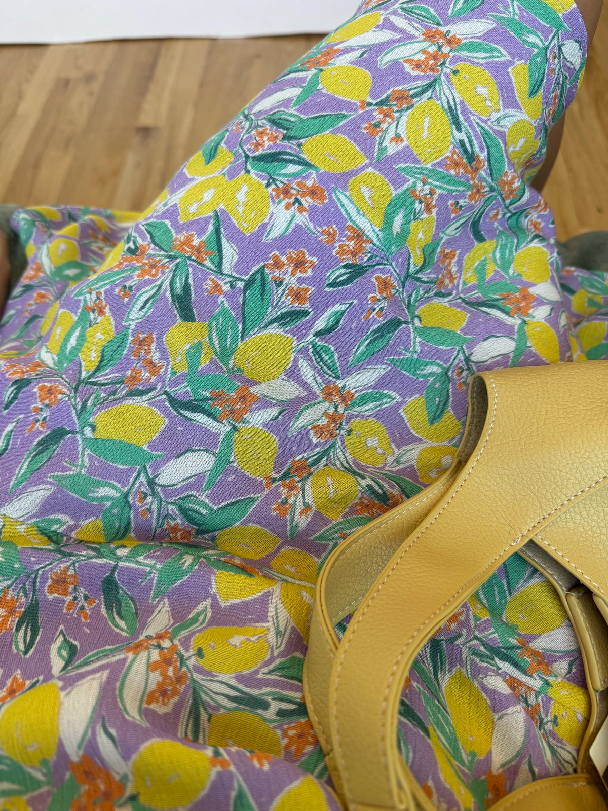 Citron Flowy Sundress