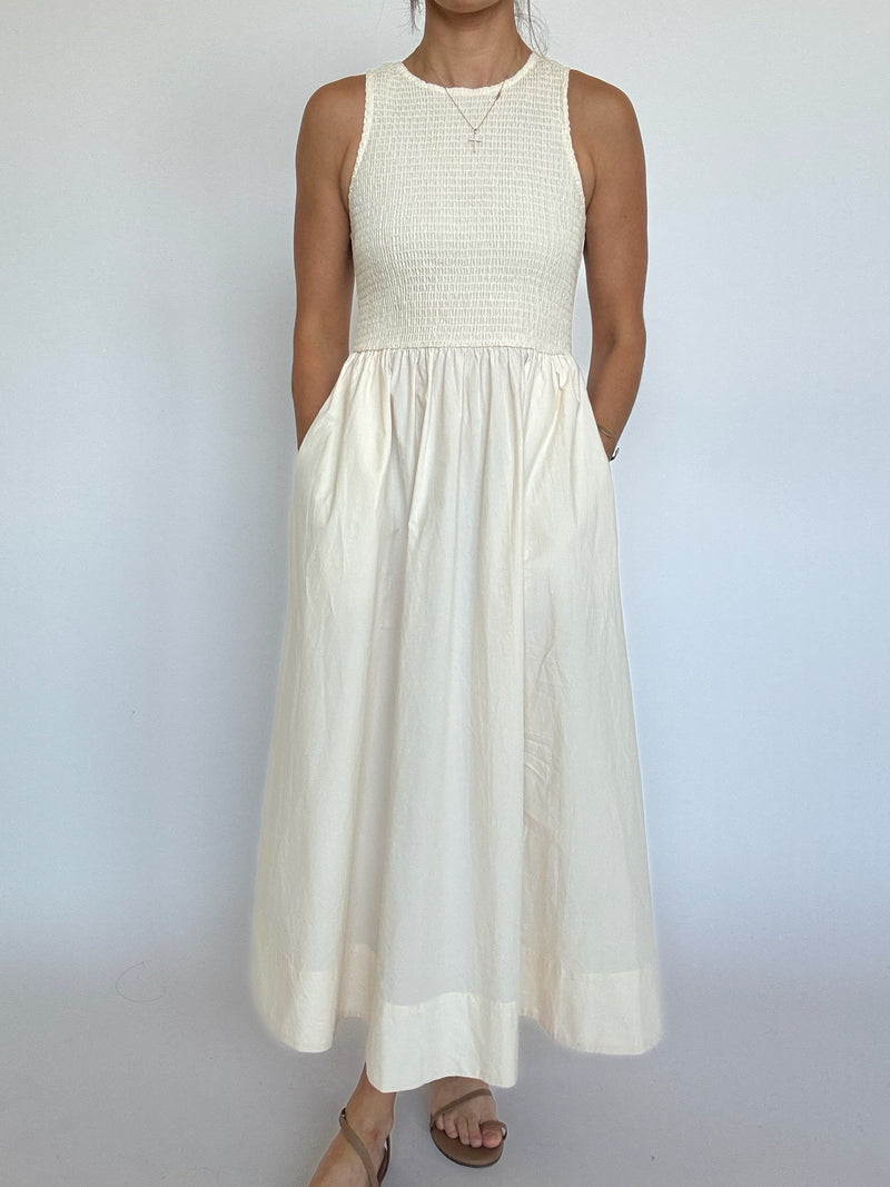 Tank Poplin Maxi Dress