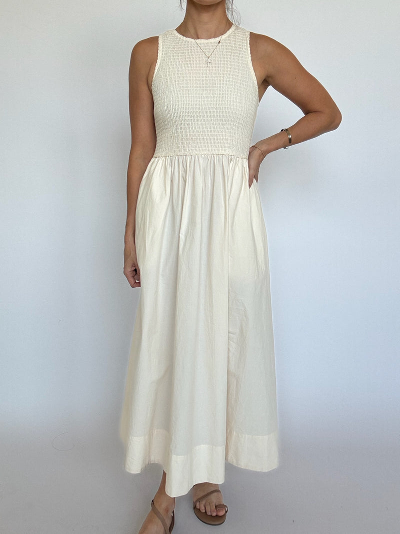 Tank Poplin Maxi Dress