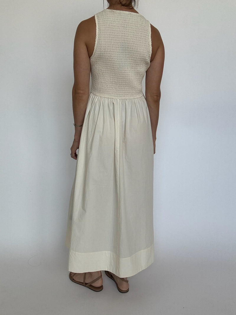 Tank Poplin Maxi Dress