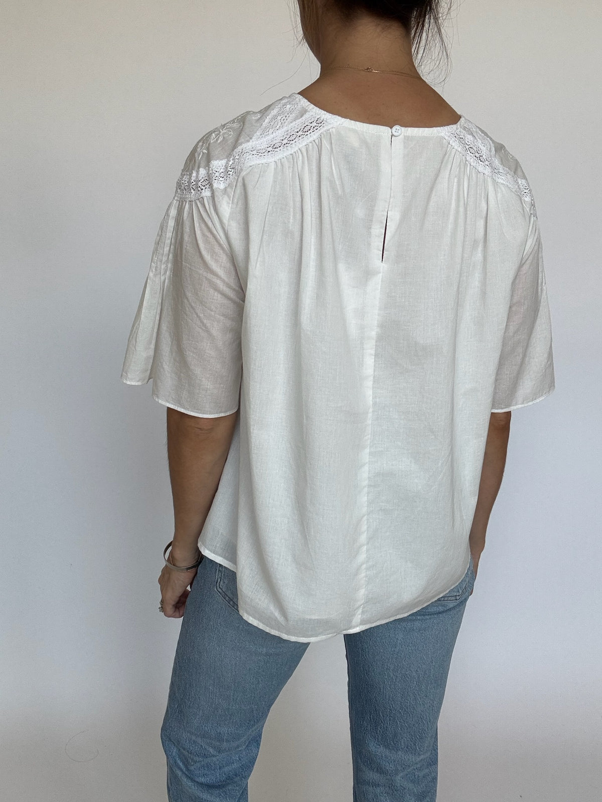 Eloise Lace Detail Top