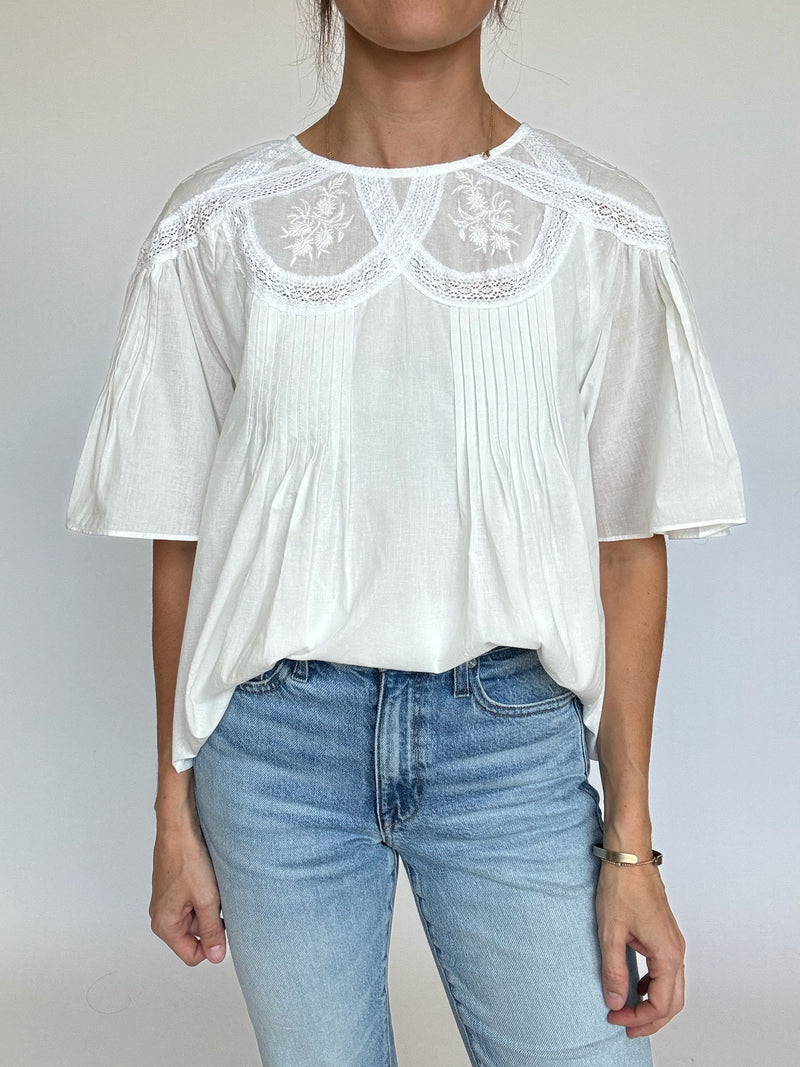 Eloise Lace Detail Top