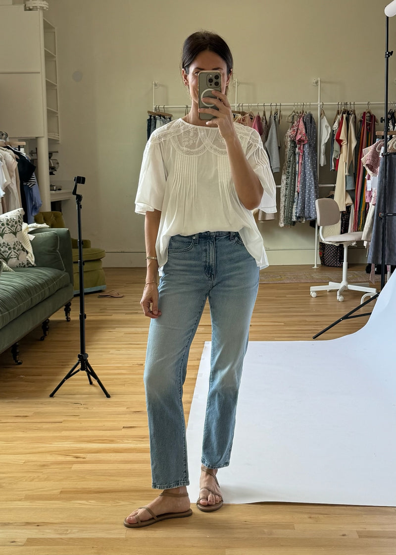 Eloise Lace Detail Top