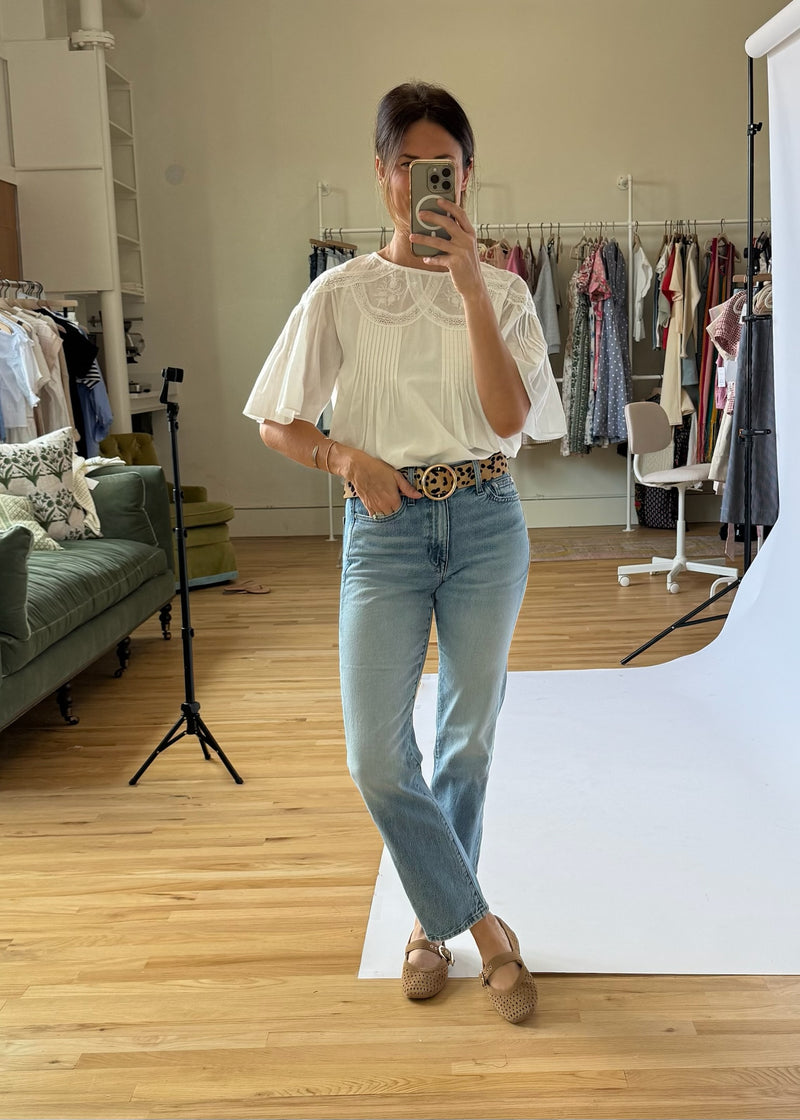 Eloise Lace Detail Top