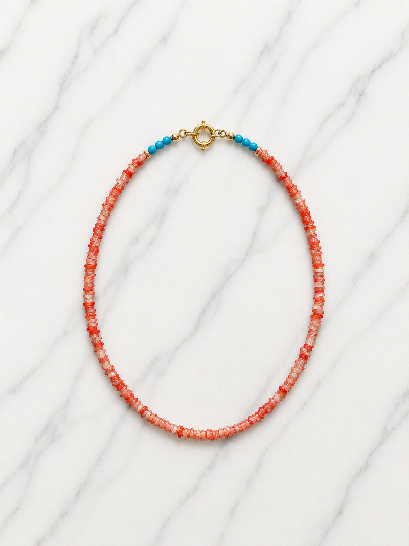 PREORDER | Hibiscus Necklace | EST SHIP DATE 1-2 WEEKS